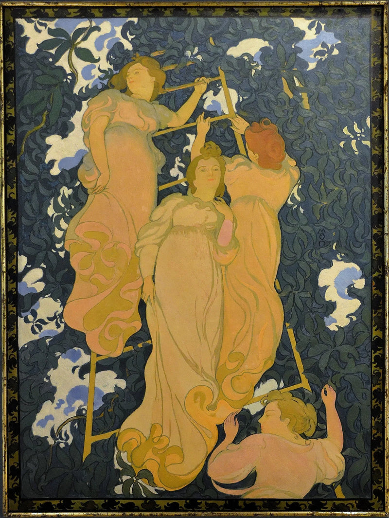 A Escada na Folhagem - Maurice Denis