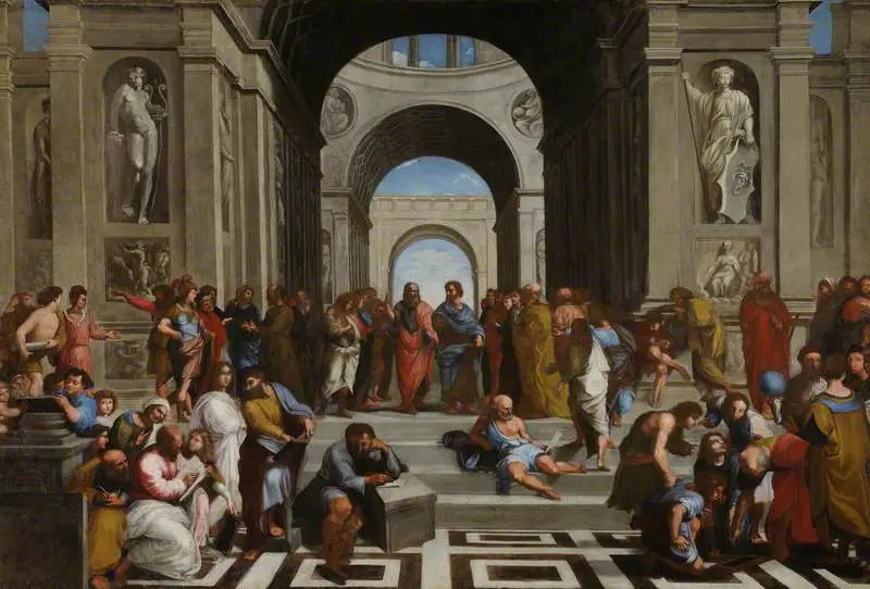 A escola de Atenas - Rafael Sanzio