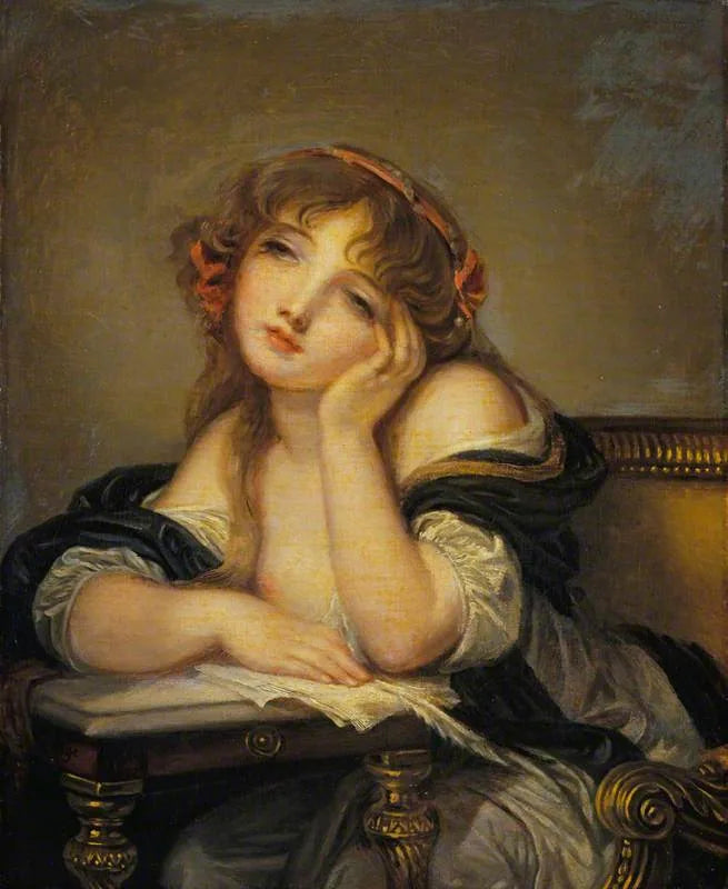 O escritor da carta - Jean-Baptiste Greuze