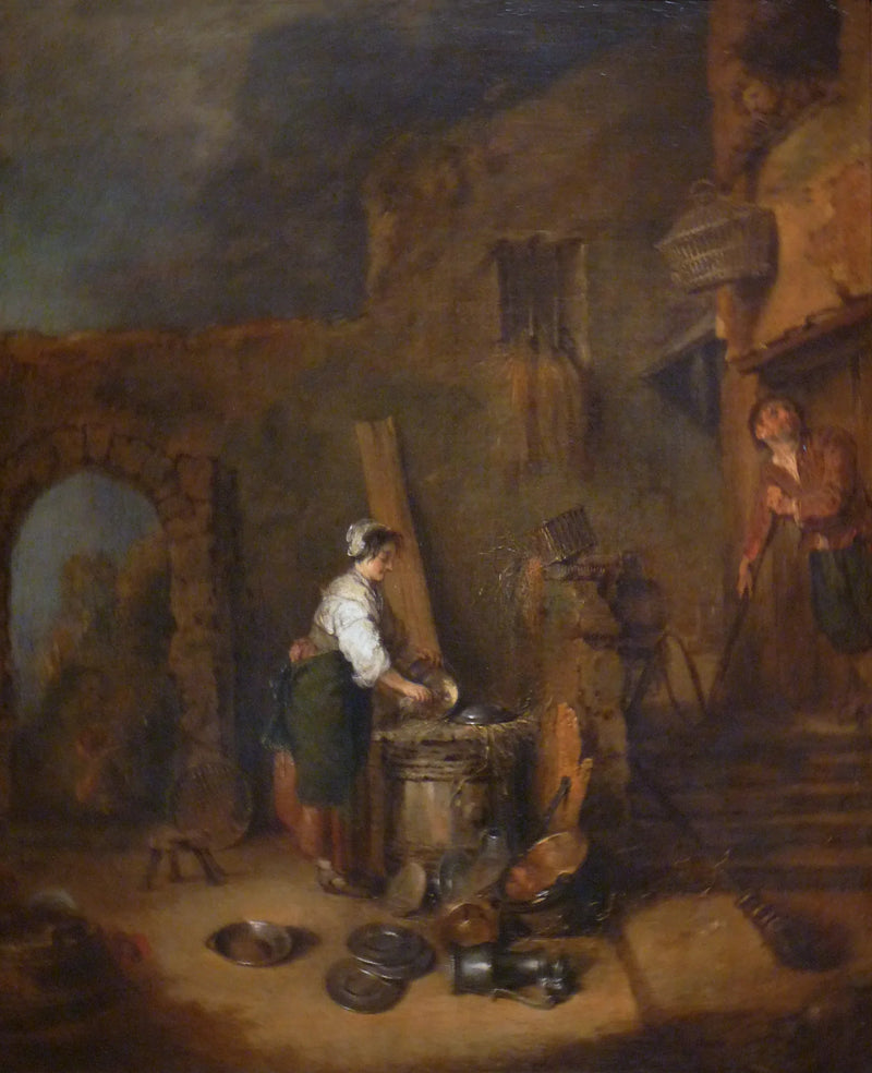 A Encouraçadora de Cobre - Antoine Watteau