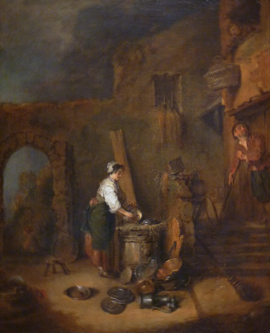 A Encouraçadora de Cobre - Antoine Watteau