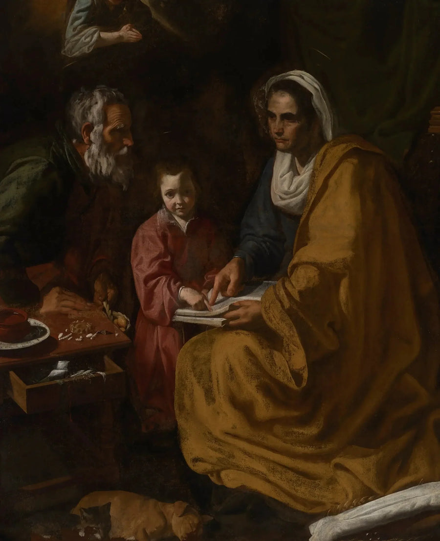 A Educação da Virgem - Diego Velázquez