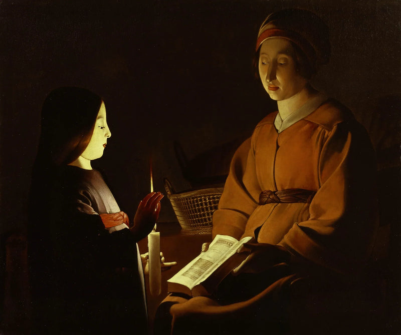 A Educação da Virgem - Georges de La Tour