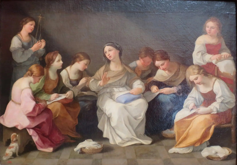 A Educação da Virgem - Guido Reni