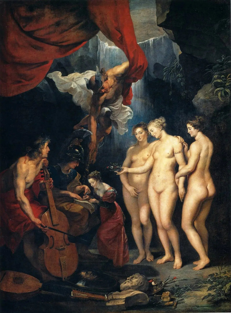 A Educação de Maria de Médici - Peter Paul Rubens