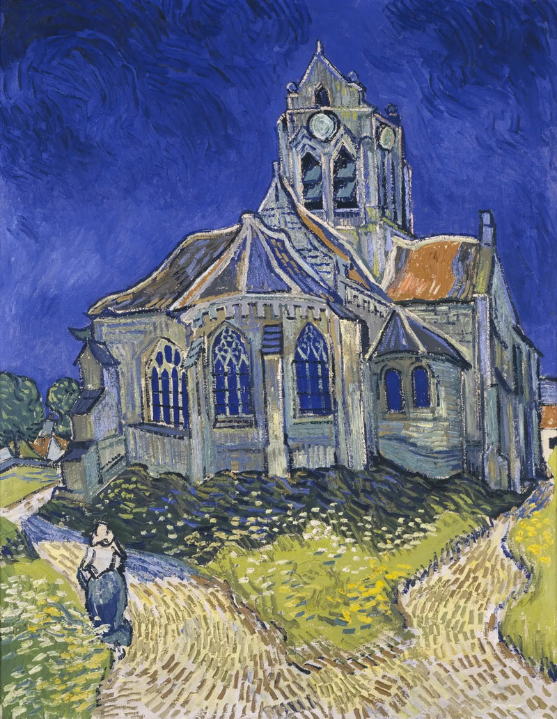 A Igreja de Auvers-sur-Oise - Vincent van Gogh