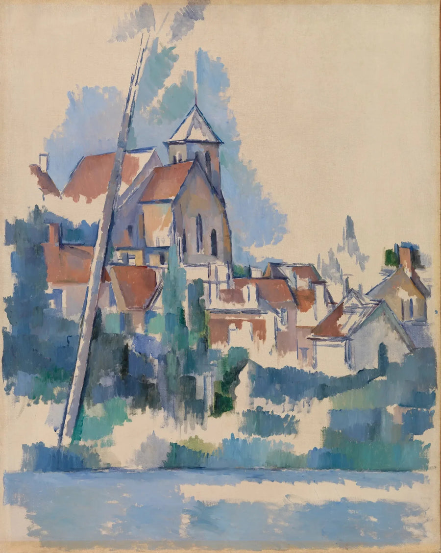 A Igreja de Montigny-sur-Loing - Paul Cézanne