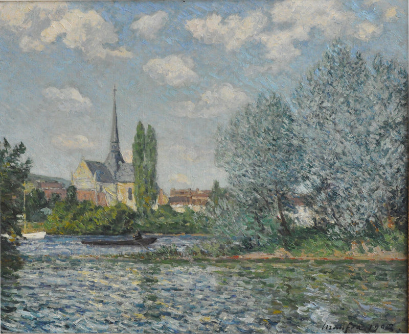 A Igreja do Petit-Andelys - Maxime Maufra