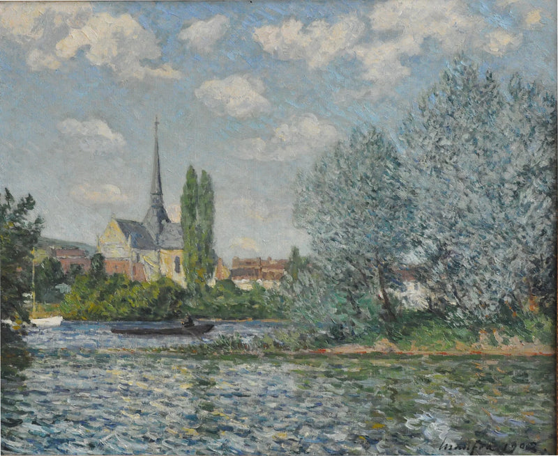 A Igreja do Petit-Andelys - Maxime Maufra