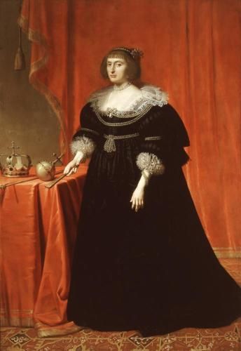 A eletricista Elisabeth Stuart no papel da rainha da Boêmia - Gerrit van Honthorst