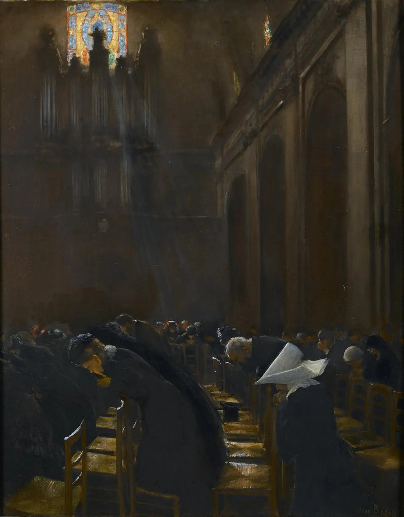 A elevação do anfitrião - Jean Béraud