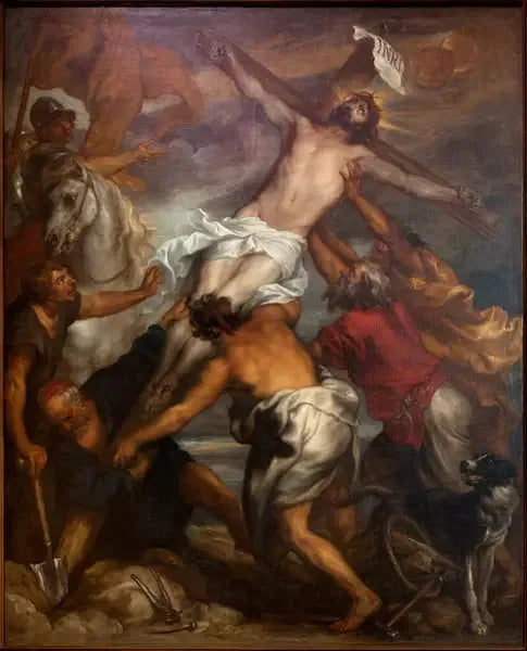 A Elevação da Cruz - Antoine van Dyck