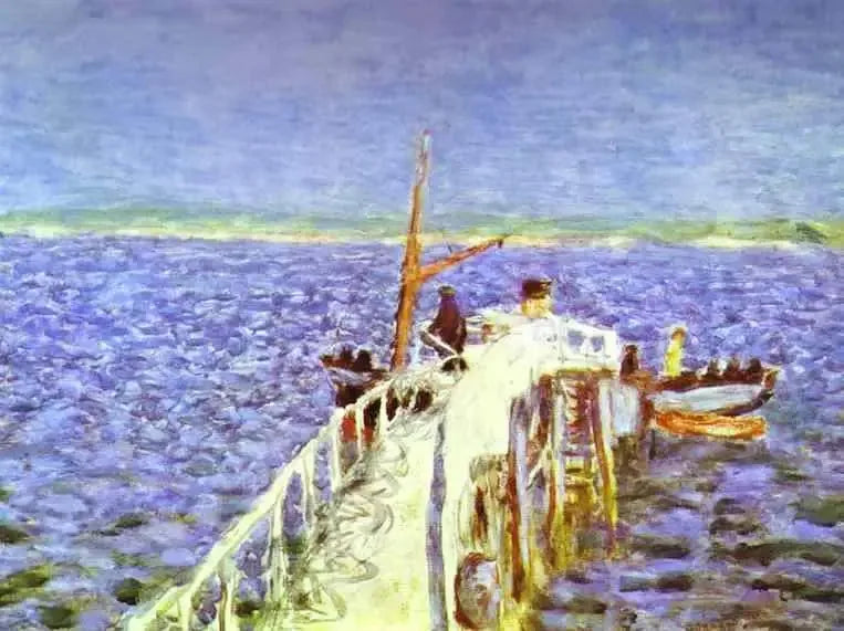 O embarcadouro - Pierre Bonnard