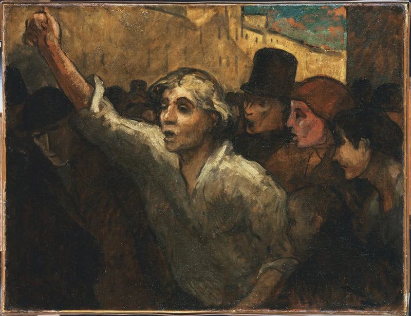 A Revolta - Honoré Daumier