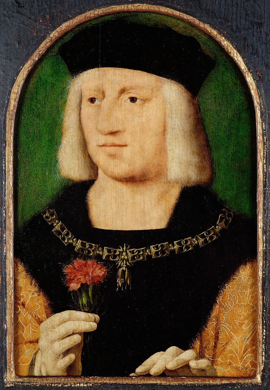 O imperador Maximiliano I (1459-1519) - Joos van Cleve
