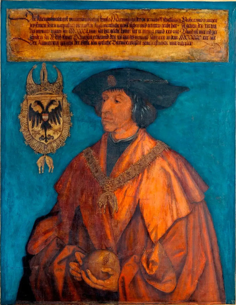 O imperador Maximiliano I - Albrecht Dürer
