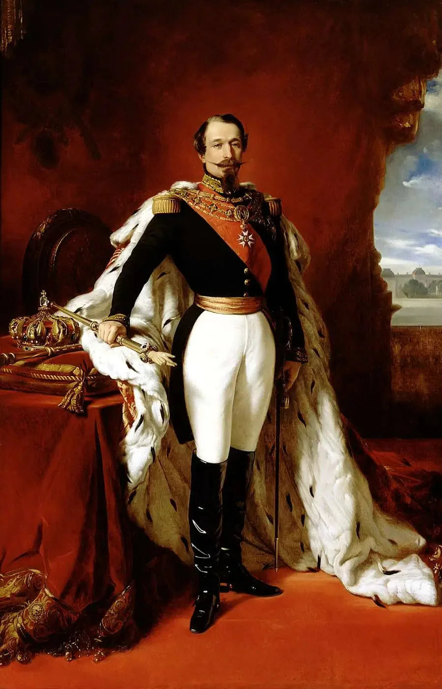O imperador Napoleão III - Franz Xaver Winterhalter