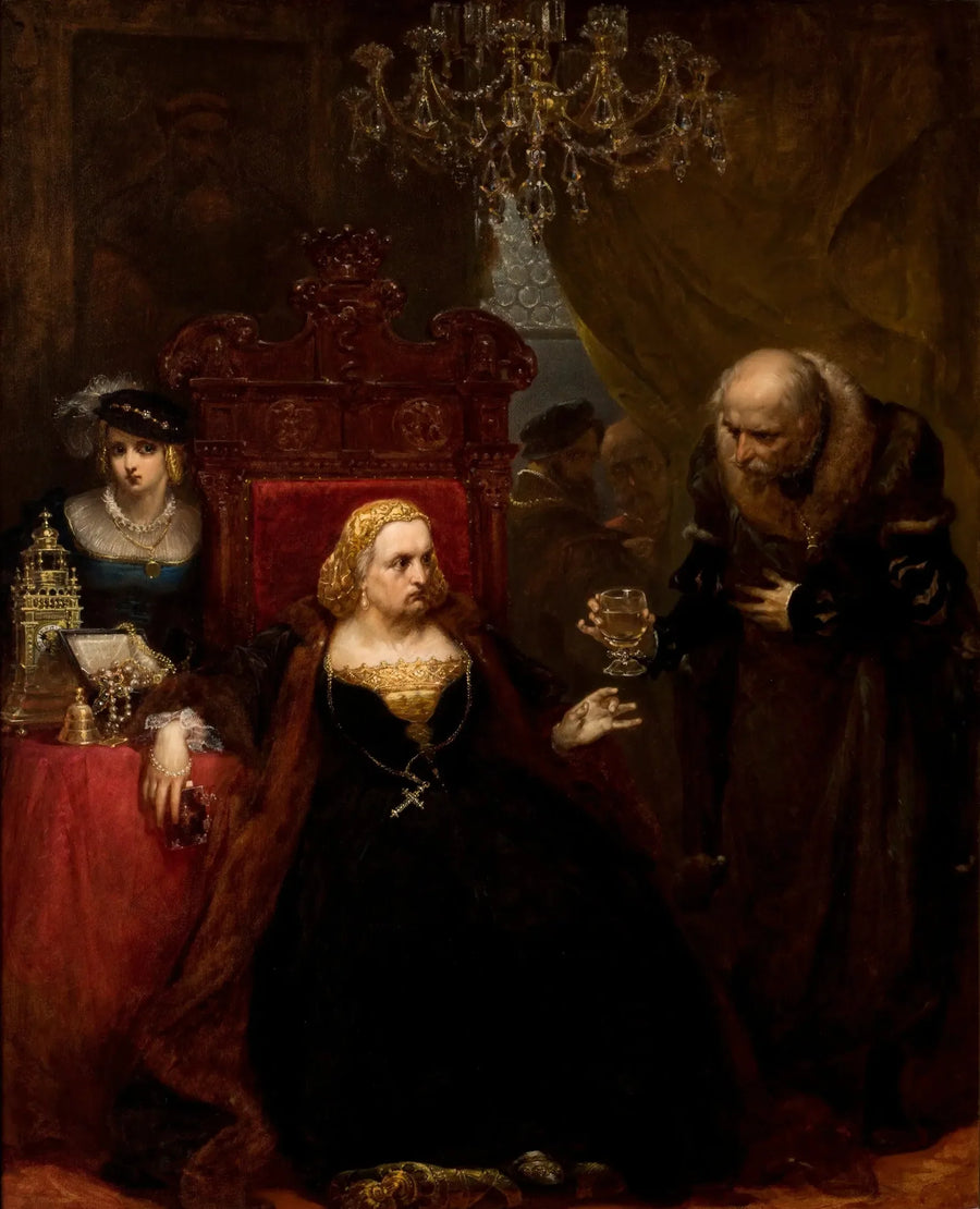 O Envenenamento da Rainha Bona - Jan Matejko