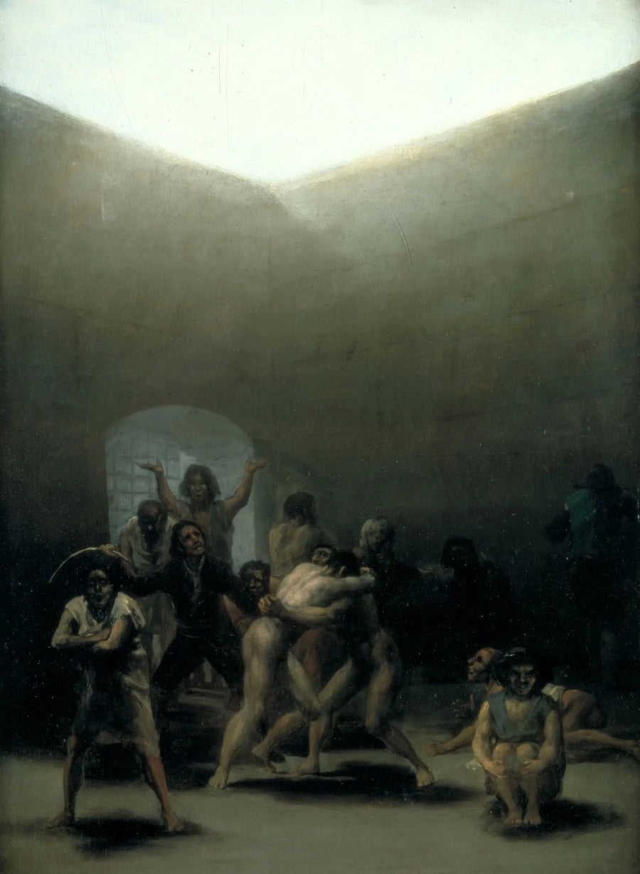 O Cercado dos Loucos - Francisco de Goya