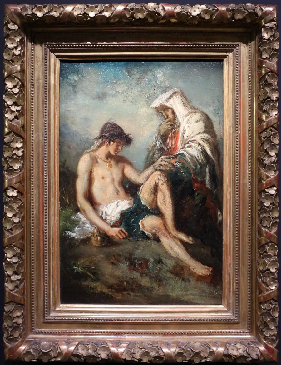 A Infância de Sixte-Quint - Gustave Moreau