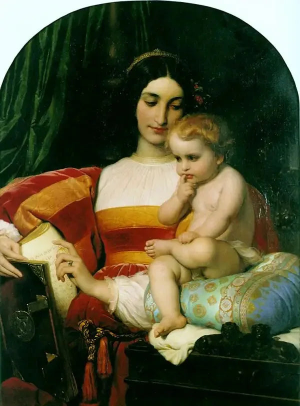 A Infância do Pica de la Mirandole - Paul Delaroche