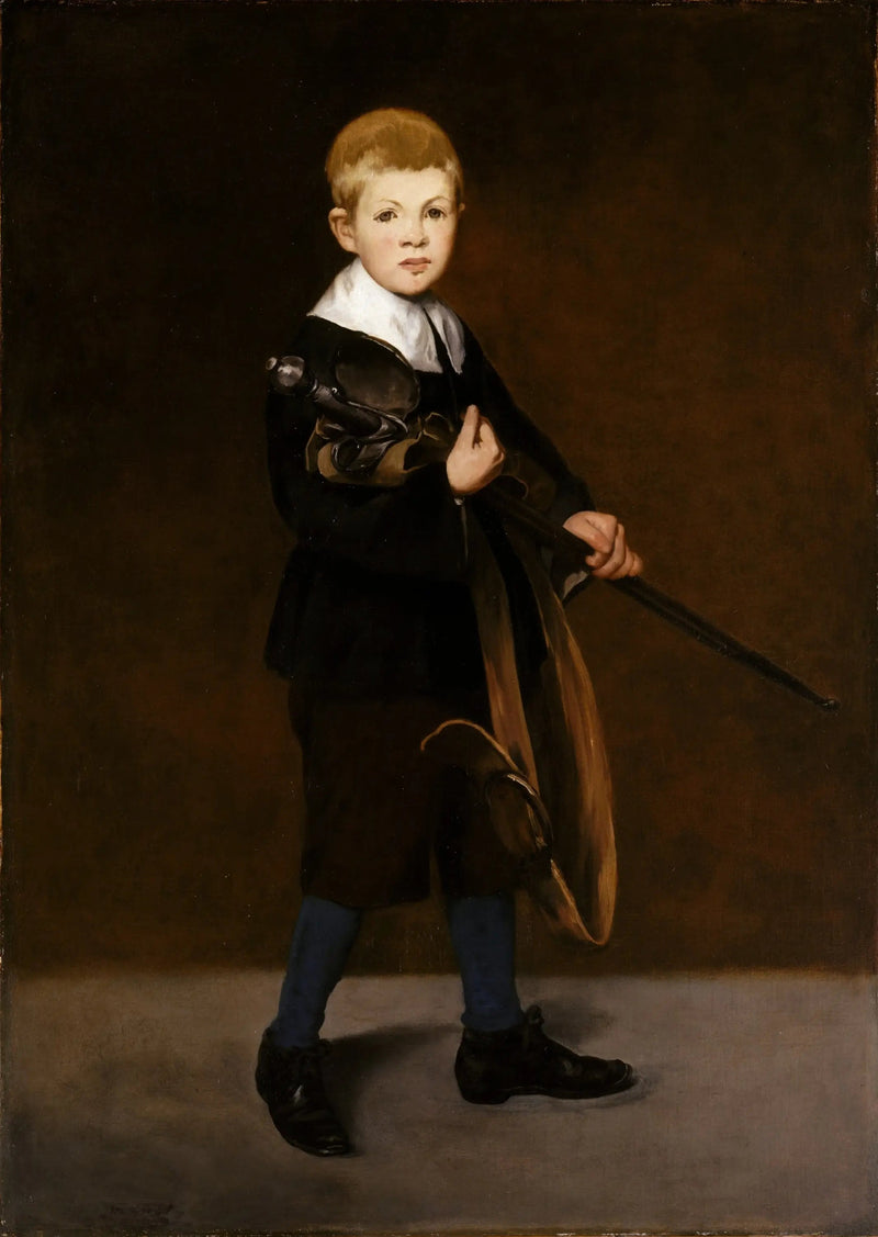 A Criança com a Espada - Édouard Manet