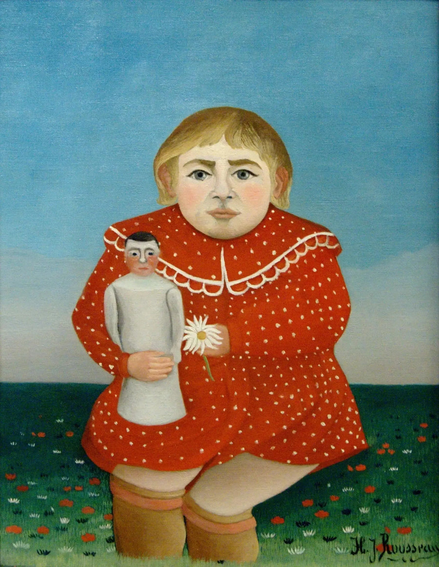 A Criança com a Boneca - Henri Rousseau