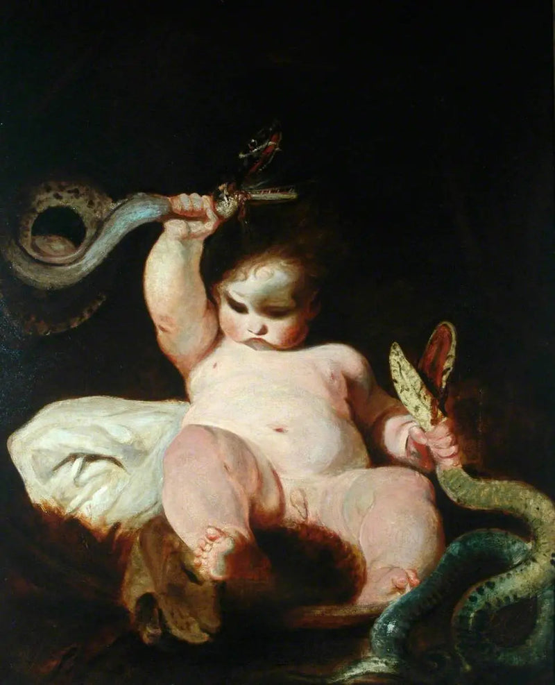 A Criança Hércules - Joshua Reynolds