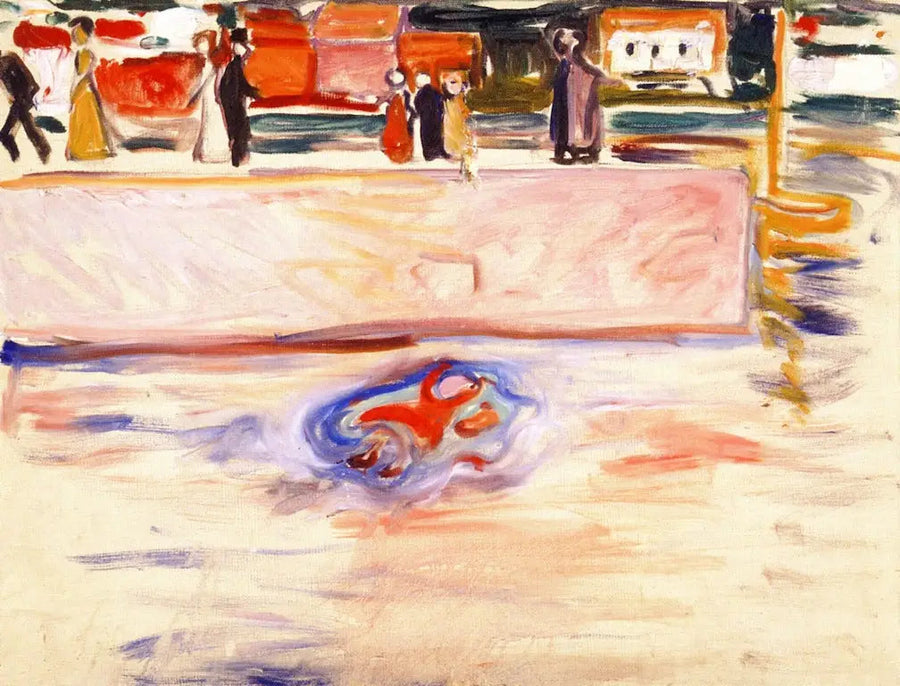 A Criança se Afogando - Edvard Munch