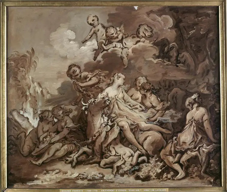 A Remoção da Europa - François Boucher