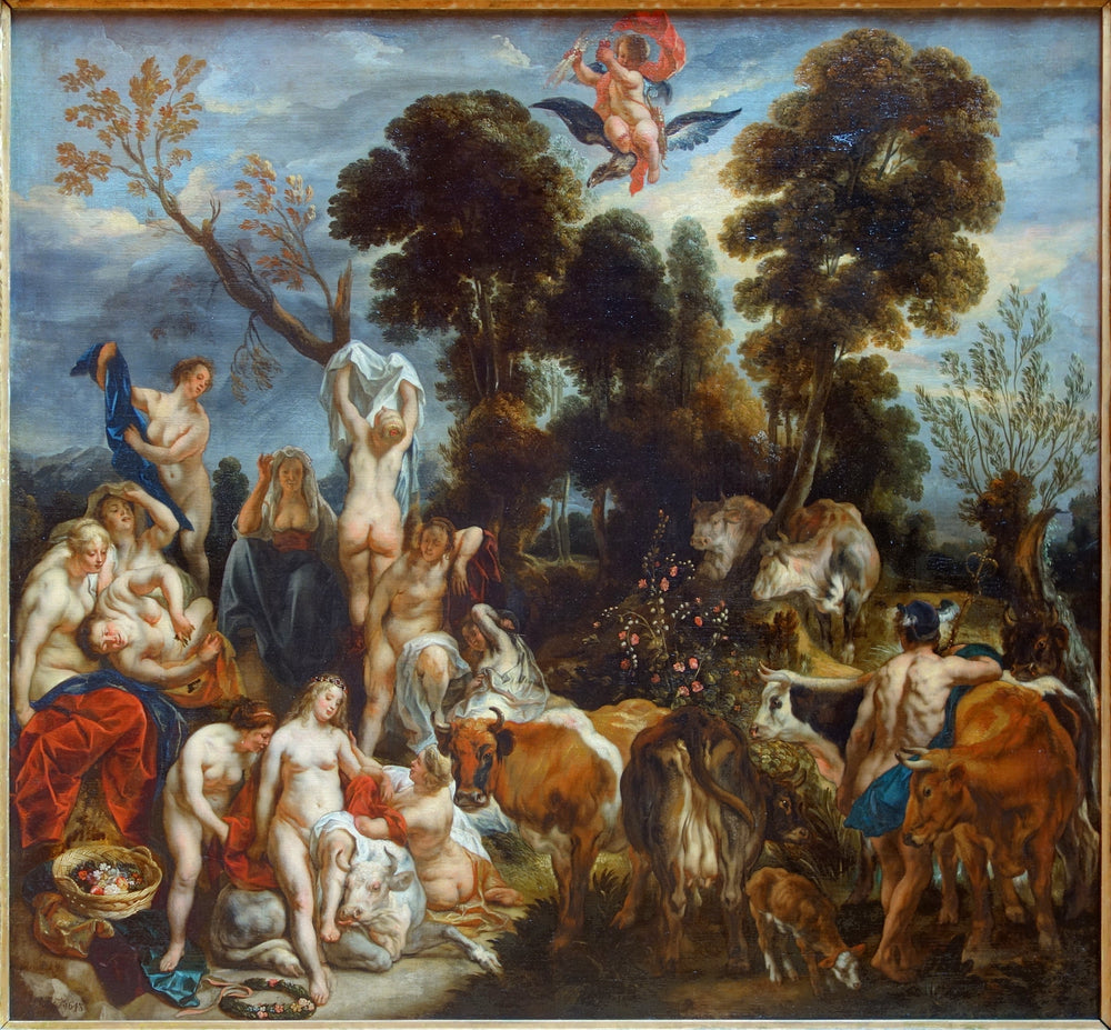 L'Enlèvement d'Europe - Jacob Jordaens image 1 reproduction de peinture à l’huile