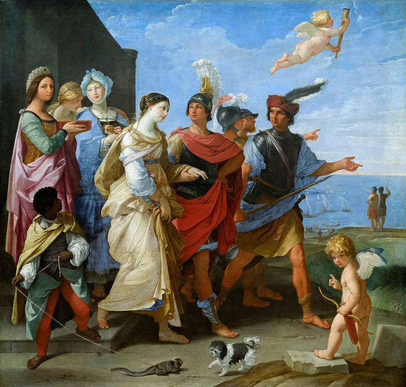 O Rapto de Helena - Guido Reni