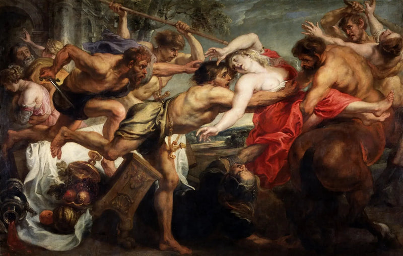 O Rapto de Hipodâmia - Peter Paul Rubens