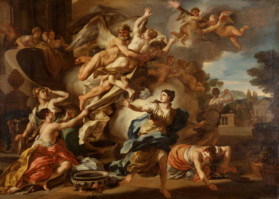 A remoção de Orithyia - Francesco Solimena