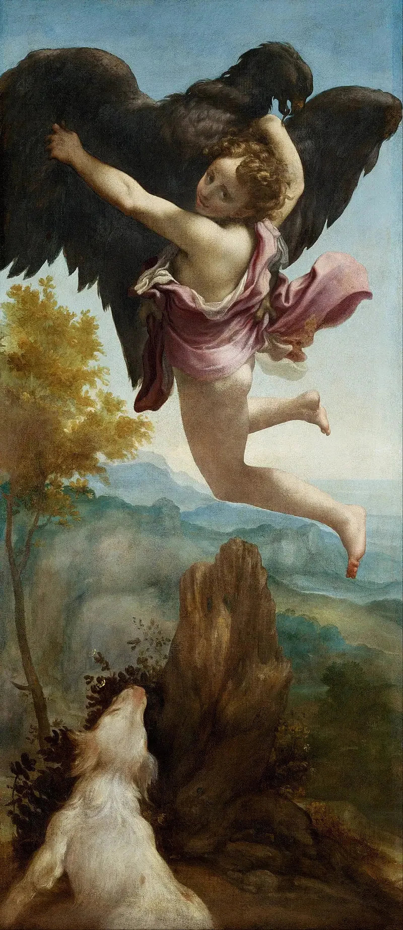 O Rapto de Ganimedes - Antonio da Correggio