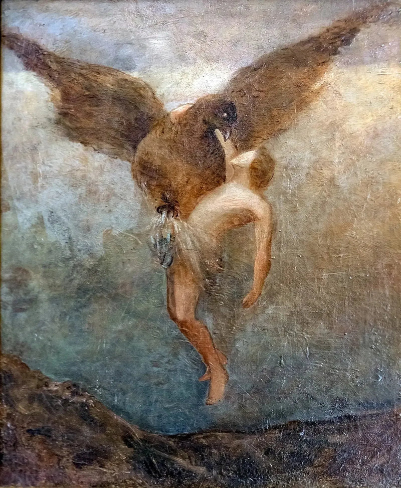 O Rapto de Ganimedes - Odilon Redon