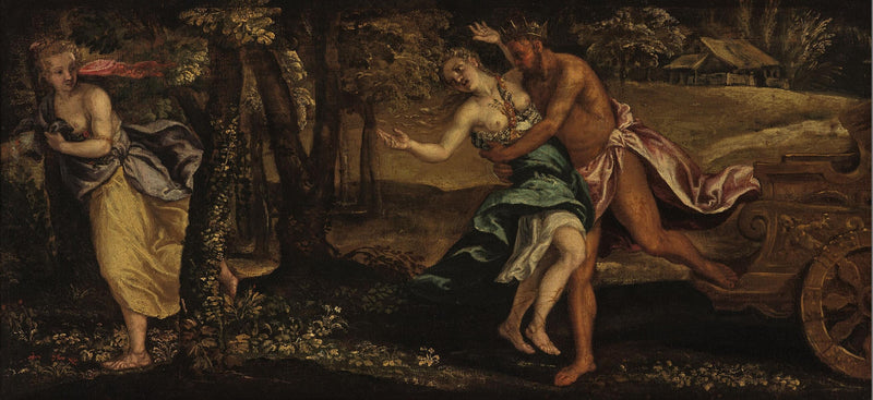 A remoção de Perséfone - Jacopo Tintoretto