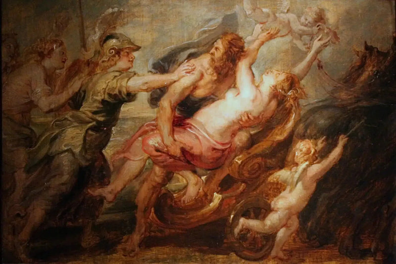 A retirada de Perséfone - Peter Paul Rubens