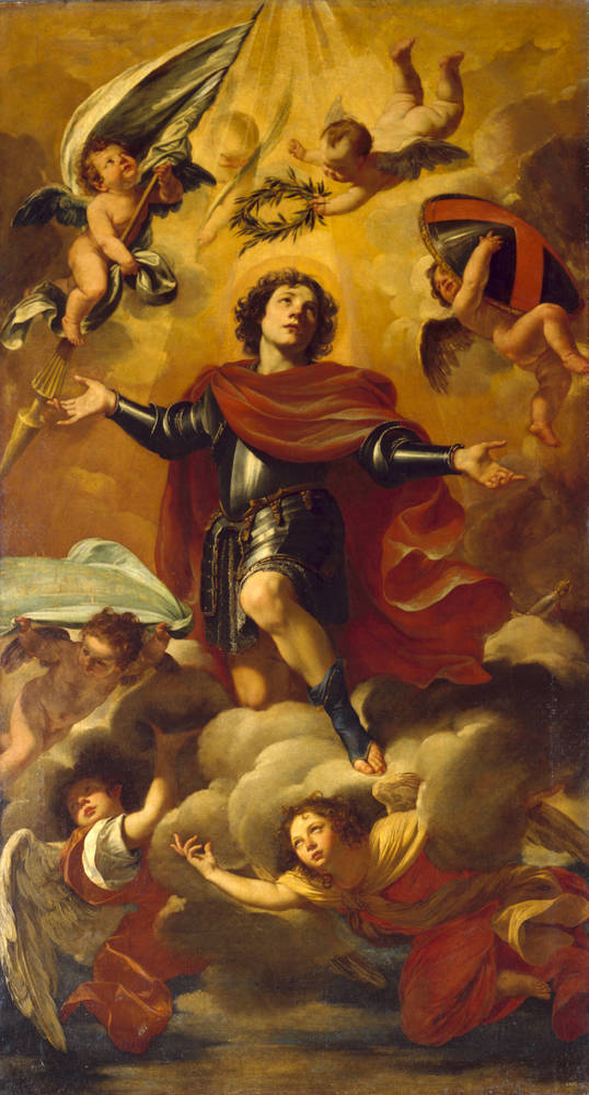 A remoção de Santo Teodoro - Simon Vouet