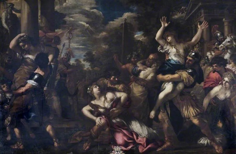 O Rapto das Sabinas - Pietro da Cortona