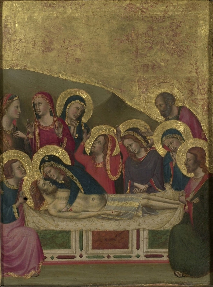 O Enterro - Mestre de San Martino alla Palma