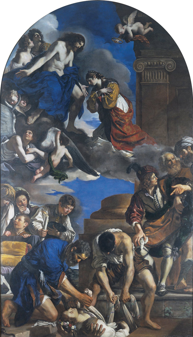 O Enterro de Santa Petronila - Guercino