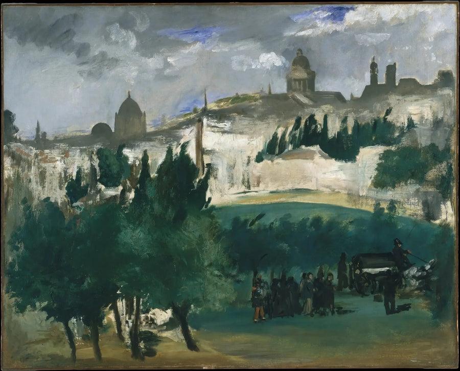 O Enterro - Édouard Manet