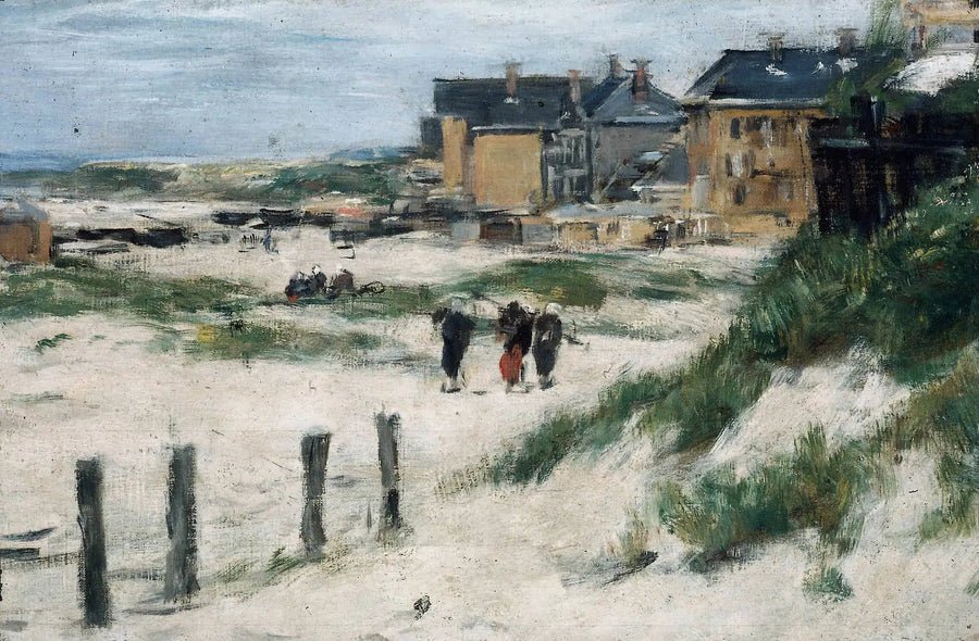 A entrada de Berck - Eugène Boudin