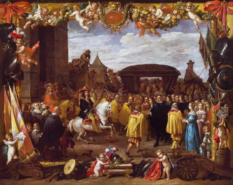 A entrada de Don Juan de Áustria em Bruxelas - David Teniers Júnior