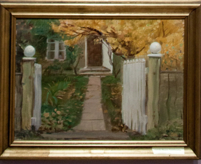 A entrada do nosso jardim - Anna Ancher