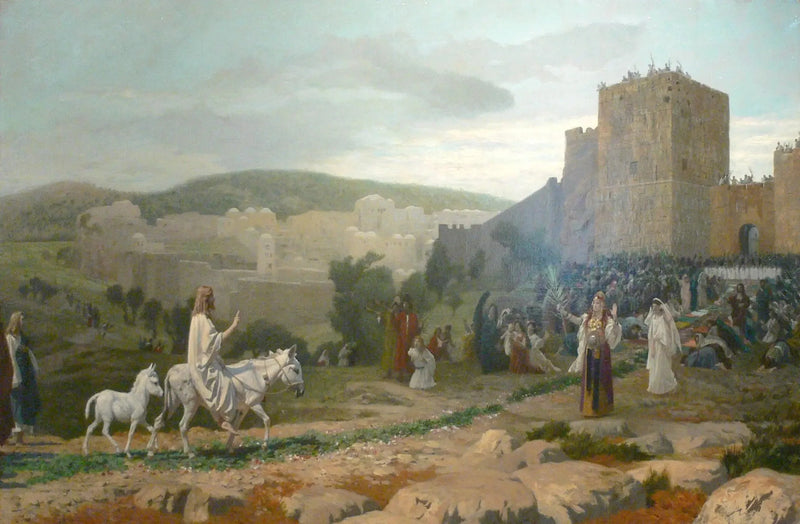 A Entrada de Cristo em Jerusalém - Jean-Léon Gérôme