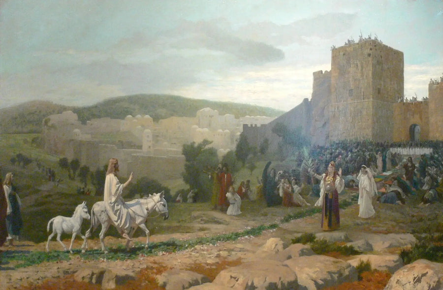 A Entrada de Cristo em Jerusalém - Jean-Léon Gérôme