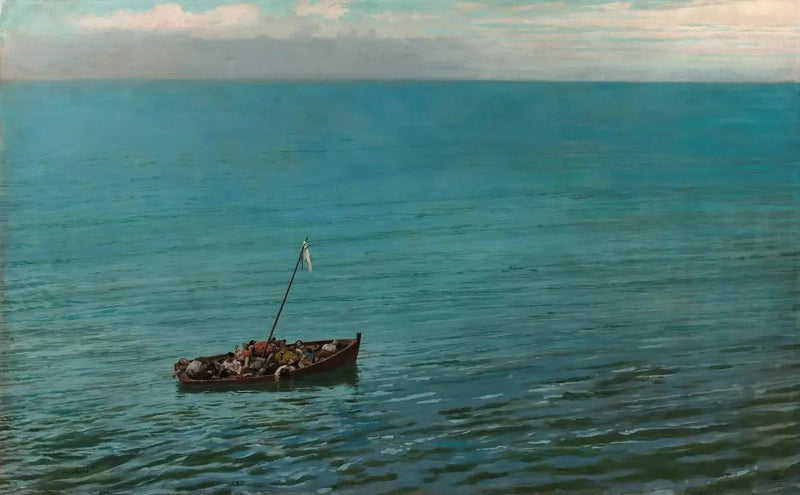 O Naufrágio - Jean-Léon Gérôme