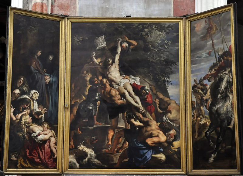 A Elevação da Cruz - Peter Paul Rubens